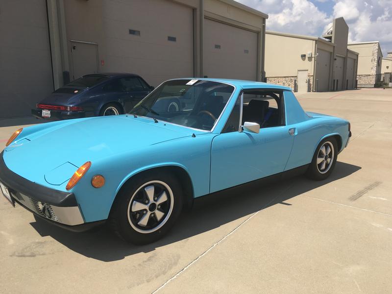 PCA Garage - Olympic blue 1974 914 R Porsche