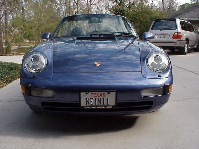 PCA Garage - Zenith Blue 1998 993 cabriolet Porsche