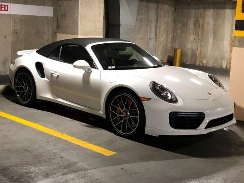 PCA Garage - White 2019 911 Turbo Cabriolet Porsche